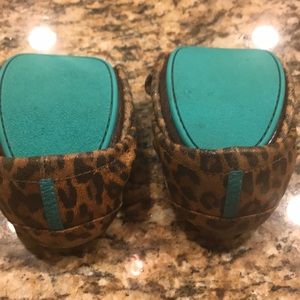 Leopard Tieks in used but great condition!